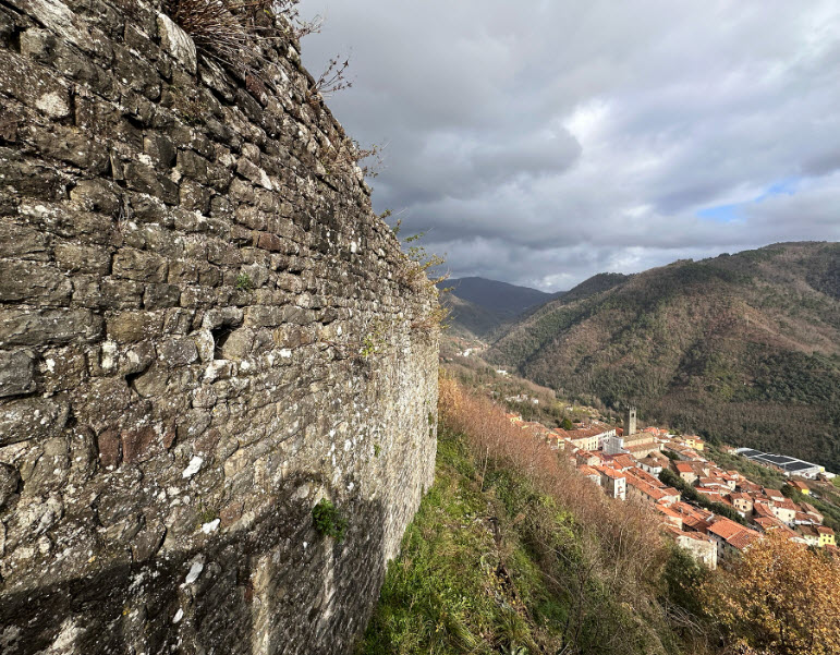 Rocca Di Villa Basilica, Italy